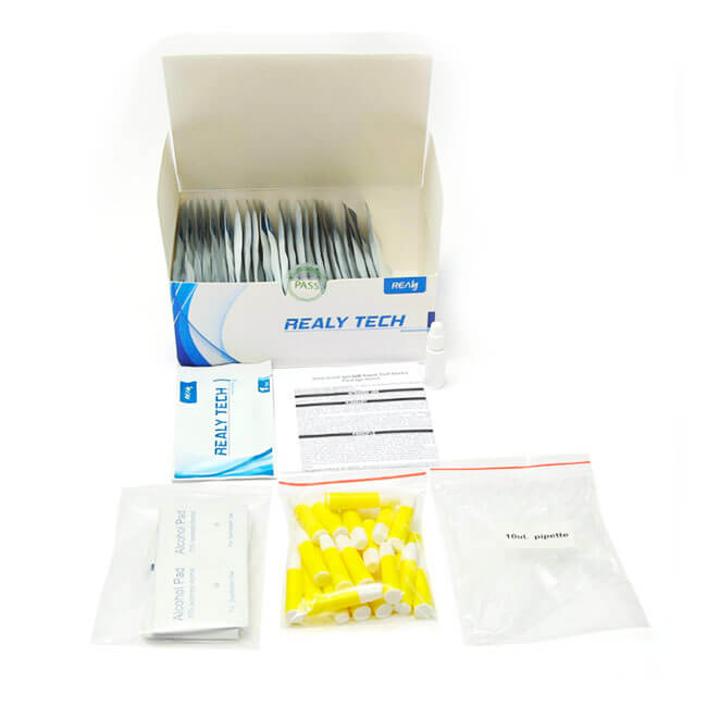 Kit de prueba de antígeno rápido de diagnóstico médico Influenza A + B Combo de antígeno para SARS-COV2