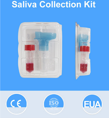 PCR PRUEBA Use la colección de muestras de saliva para COVID 19 Muestreo de esputo TUBO VTM 5 ML Kit de prueba de ADN 10ML