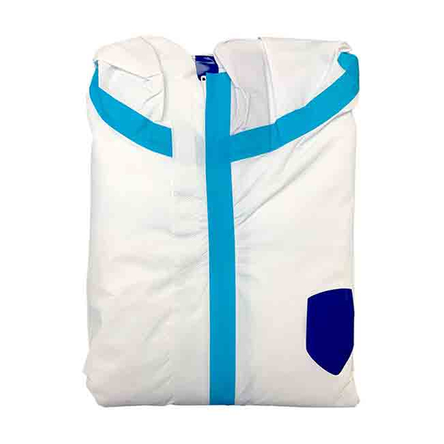 Traje de protección de prendas médicas desechables para uso de emergencia